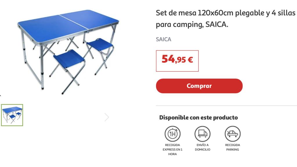 Set de mesa.