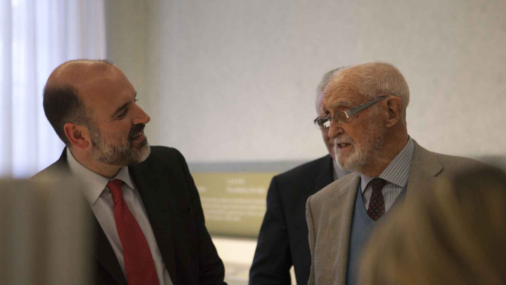 José Luis Sampedro y José Manuel Lucía.