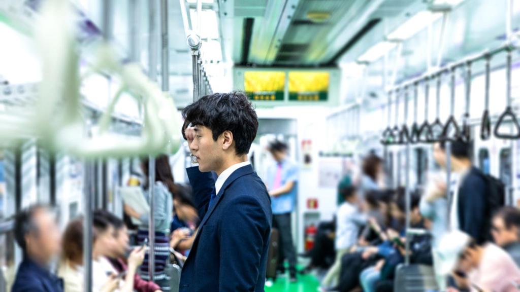 Imagen del metro de Seúl