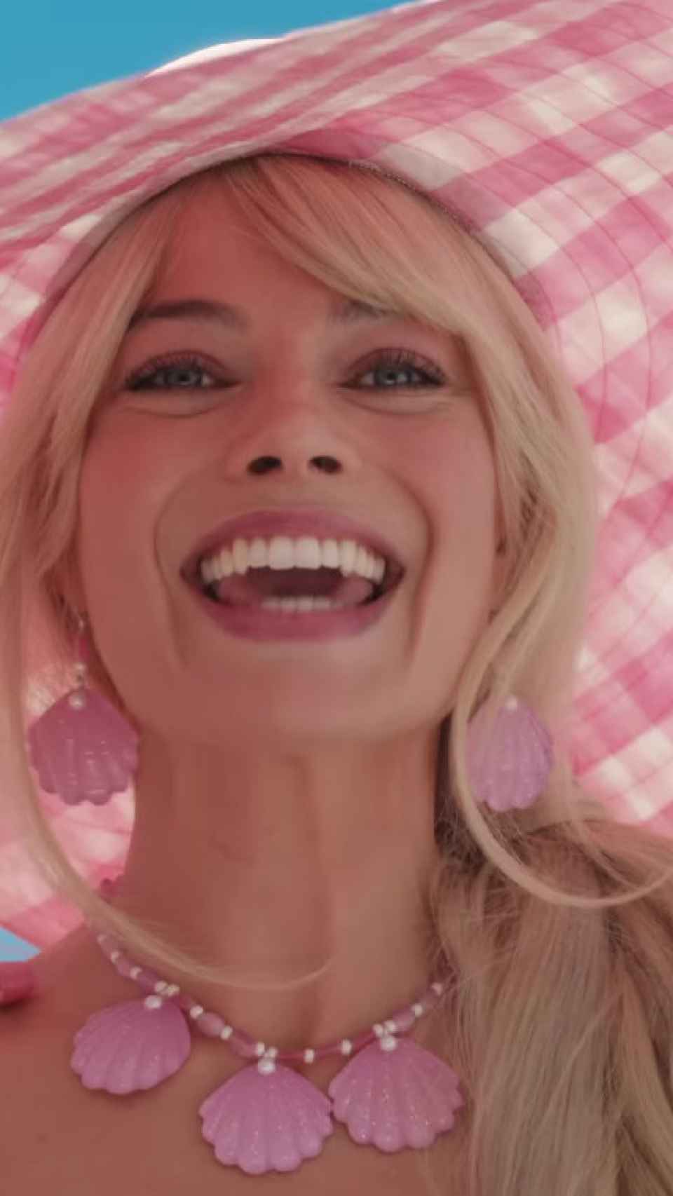 Margot Robbie en la película de Barbie