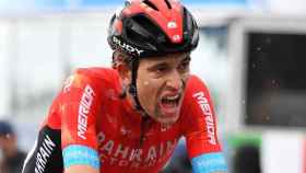 Gino Mäder, ciclista del Bahrain-Victorious.