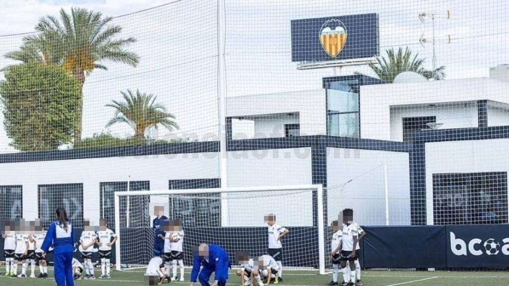 Imagen de archivo, ajena a estos hechos, de la Academia del Valencia CF.