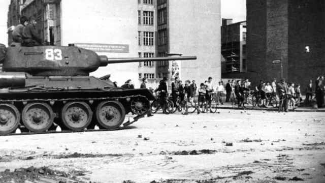 Levantamiento de Berlín del Este en 1953.