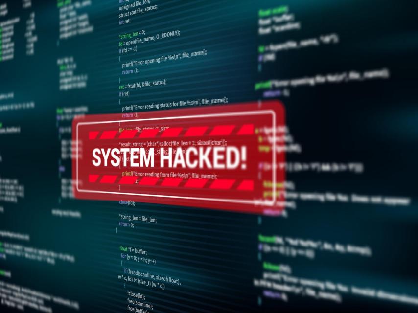 Hacked system