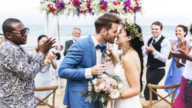 Imagen de una ceremonia nupcial.