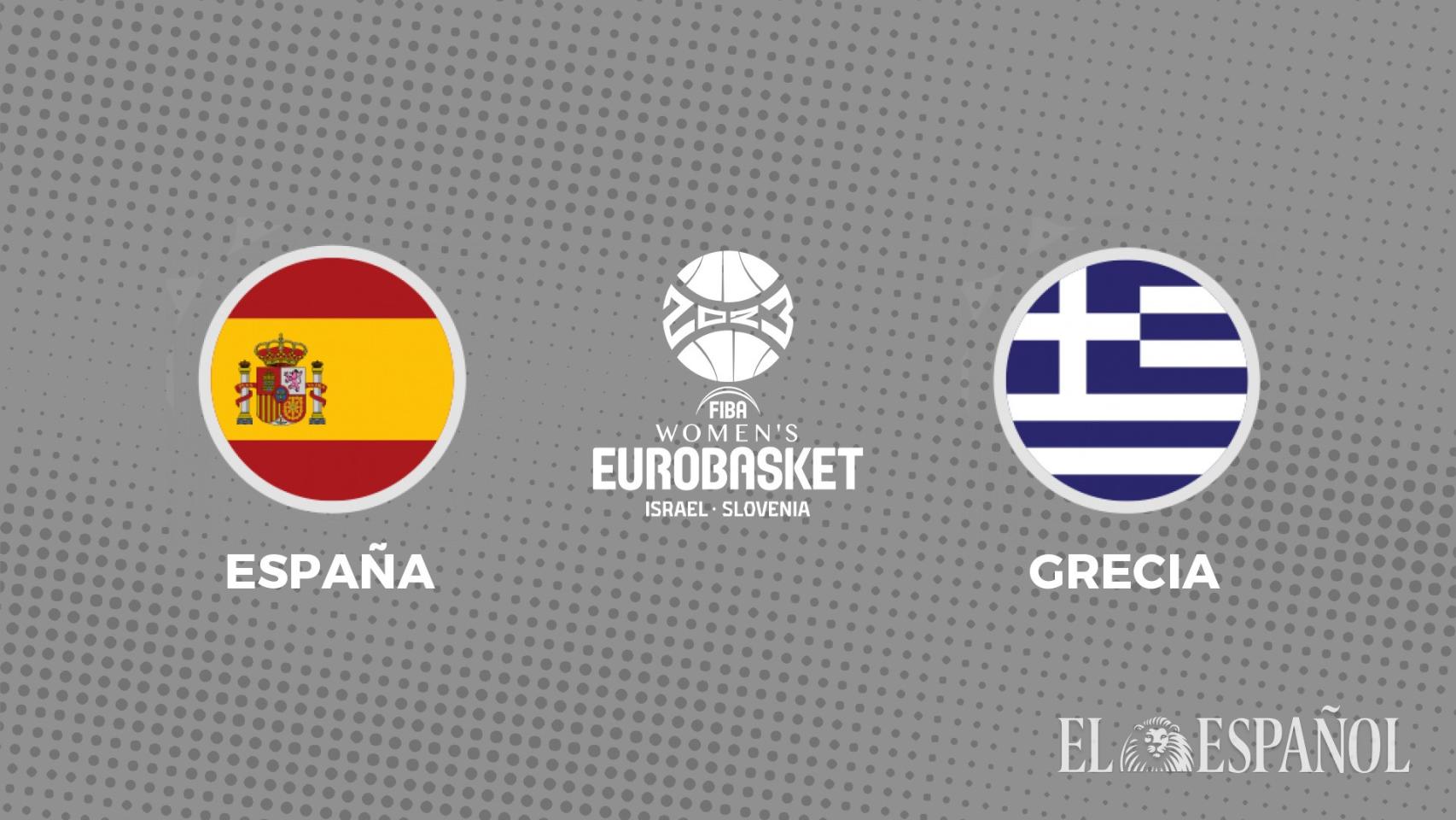 Horario España - Grecia del Eurobasket Femenino.