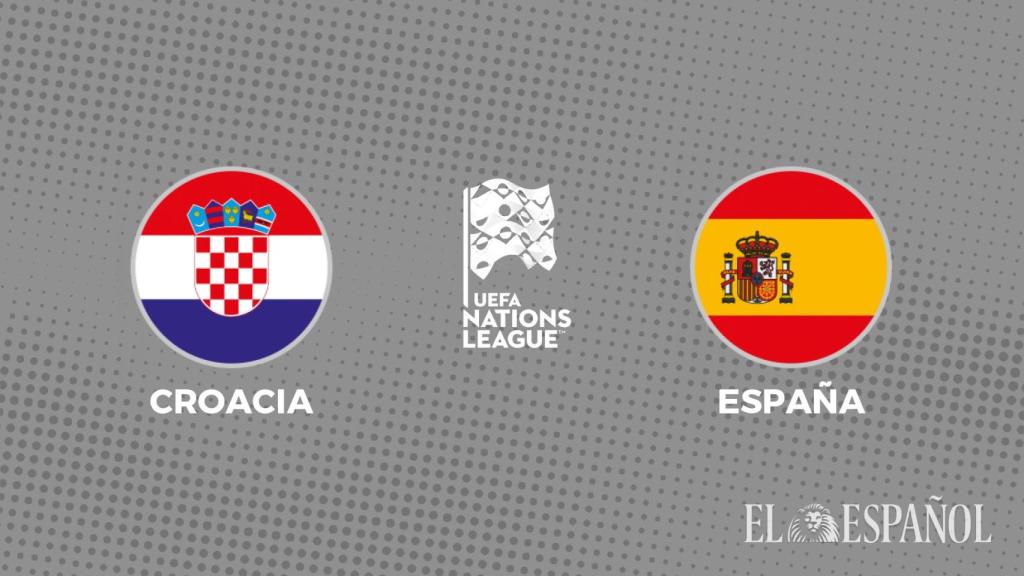 Croacia - España, final de la Nations League.
