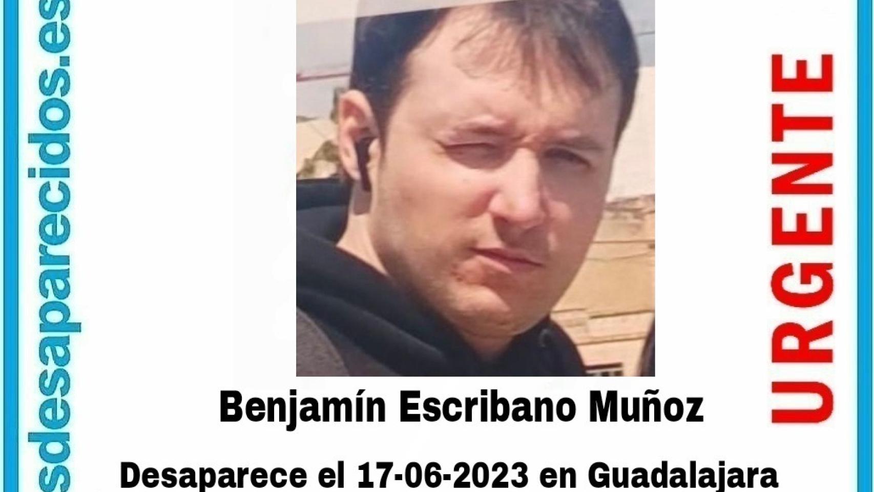 Buscan a un joven 29 años desaparecido este fin de semana en Guadalajara