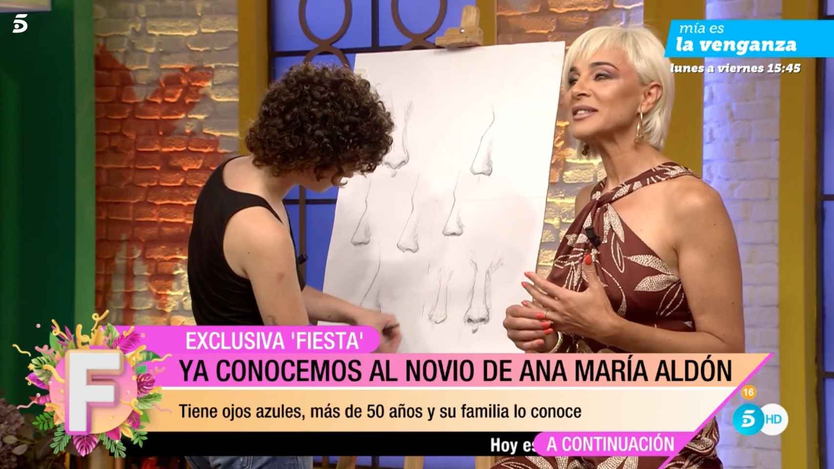 Ana María Aldón en 'Fiesta'.