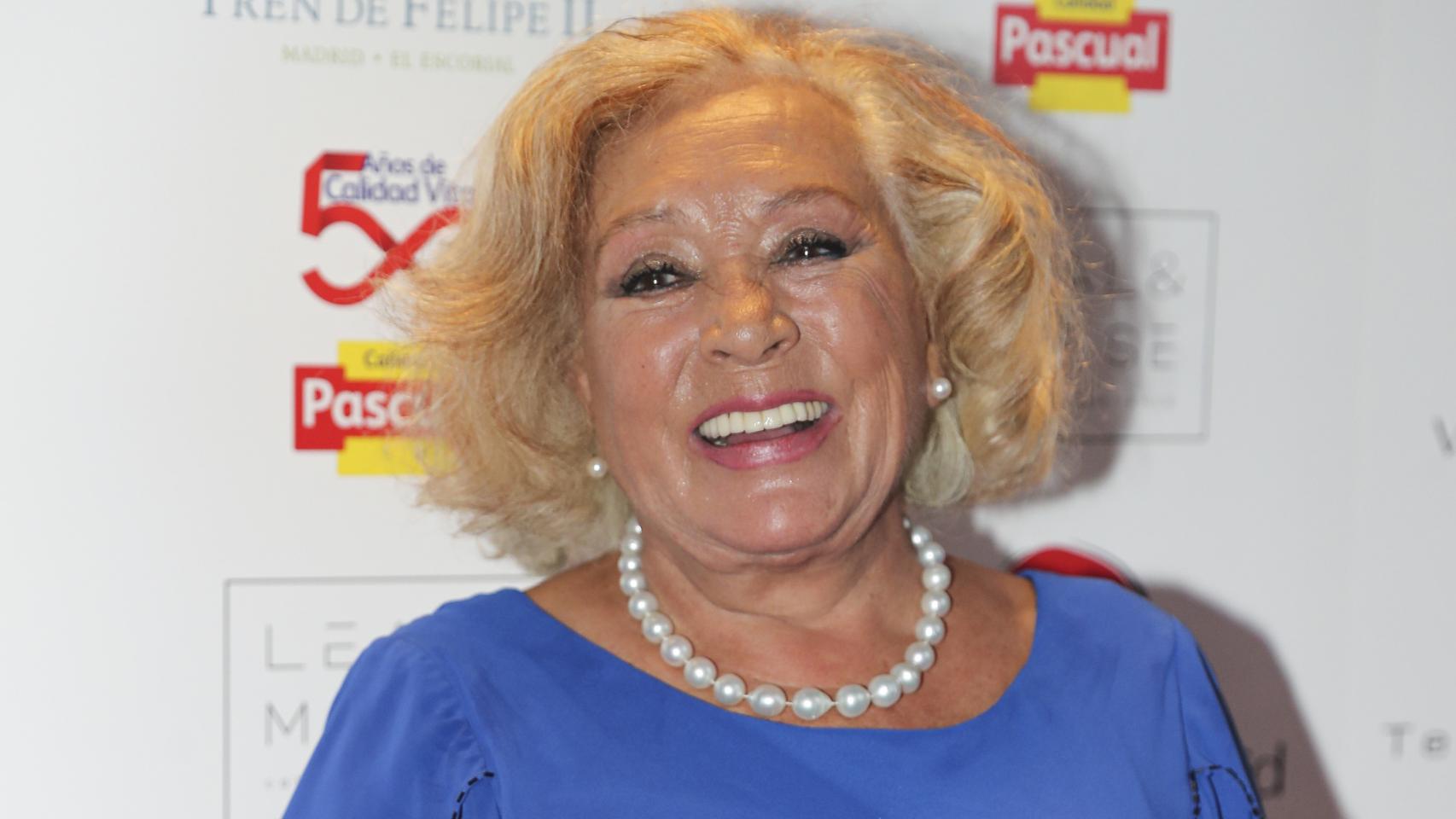 Mari Carmen, durante unos premios en Madrid, celebrados en 2019.