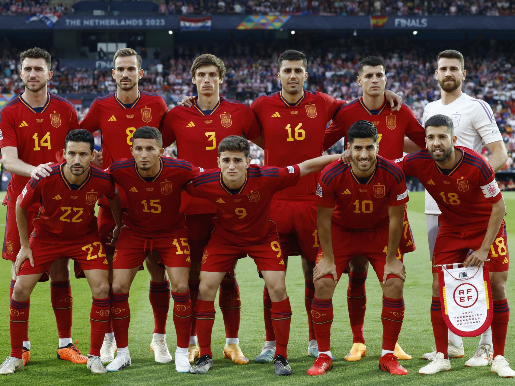 España en la final