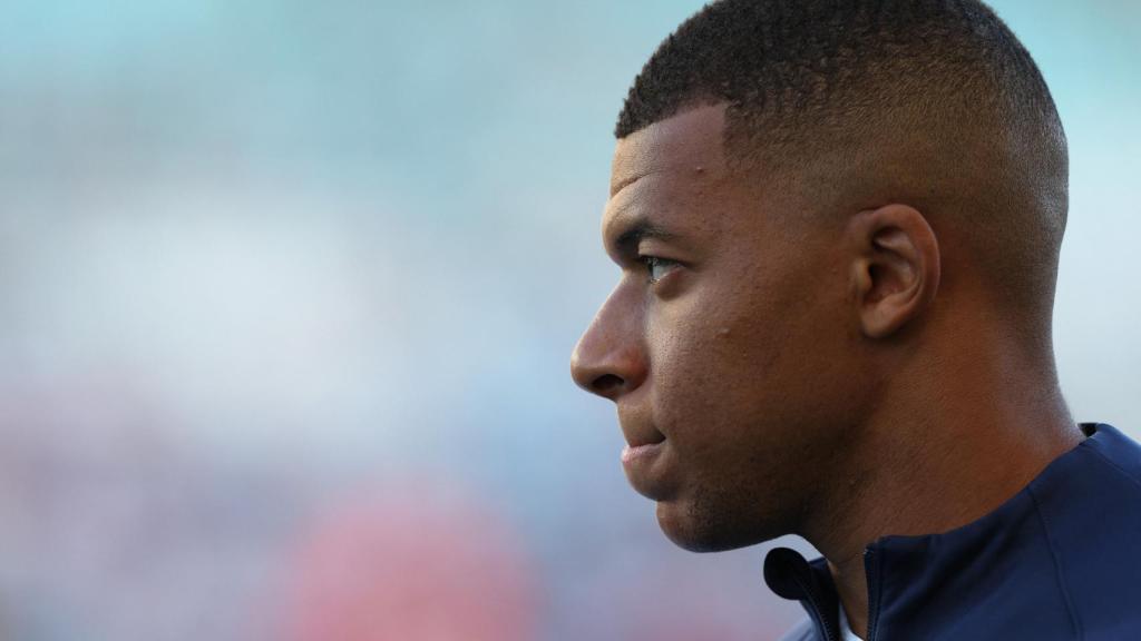 Kylian Mbappé, con la selección de Francia