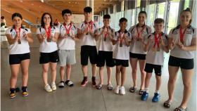 Deportistas del Club Taekwondo Sada