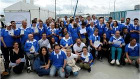 Deportistas participantes del VI Open Náutico Esfuerza
