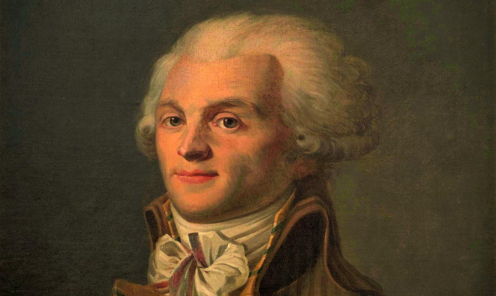 Retrato de Robespierre.