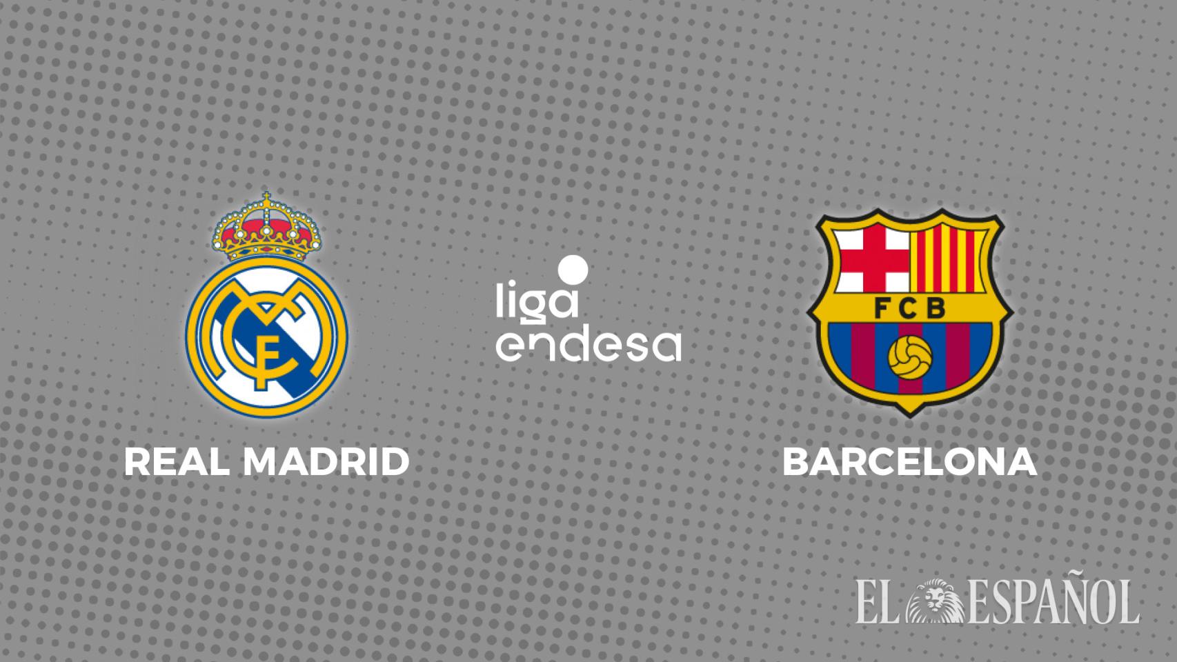 Cartel del Real Madrid - Barcelona, tercer partido de la final de la Liga Endesa 2022/2023