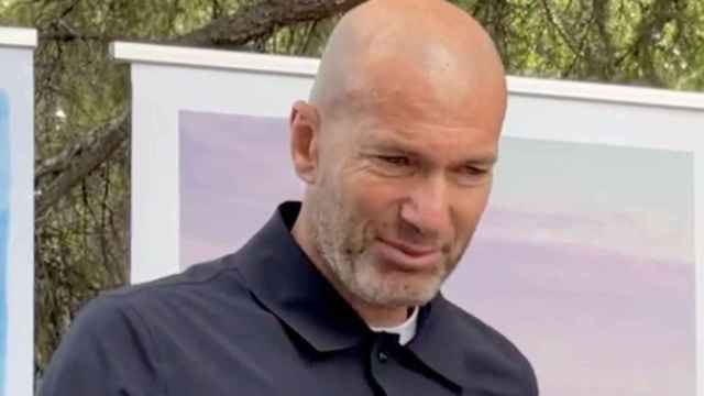 Zinedine Zidane, muy emocionado tras ser nombrado padrino de una asociación de niños con cáncer