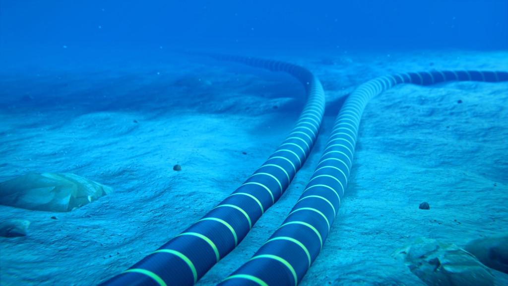 Imagen de archivo de un cable submarino.