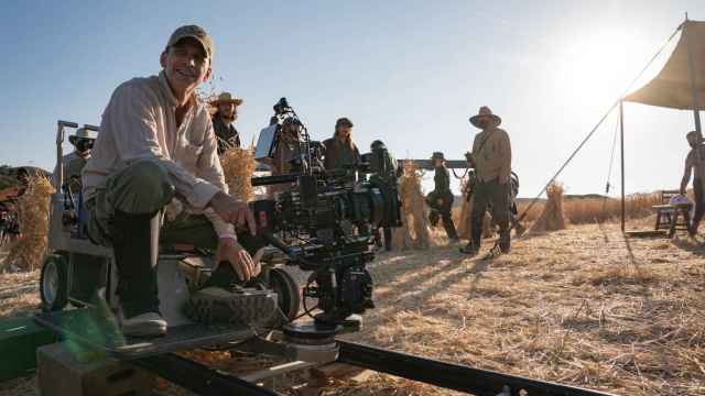 Zack Snyder en el rodaje de 'Rebel Moon'