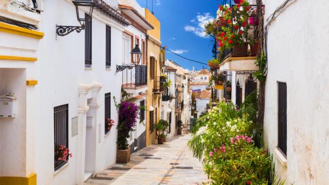 Una calle de Málaga.