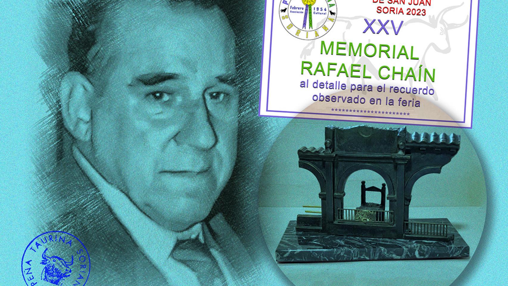 Cartel del Memorial Rafael Chaín.