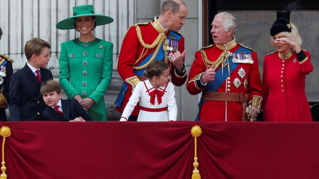 La Familia Real, en la celebración Trooping the Colour 2023.