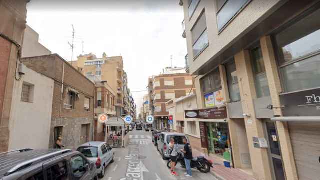 El incidente ha ocurrido en un restaurante de la calle Marqués de Molins en Santa Pola (Alicante).