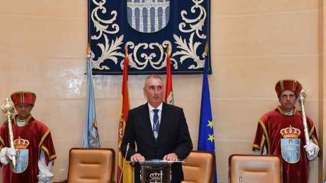 Mazarías (PP) en la constitución de la nueva corporación Municipal del Ayuntamiento de Segovia