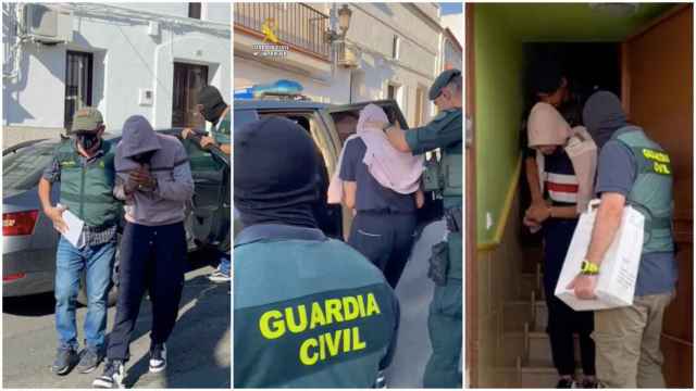 El hombre, detenido en su domicilio de Lucena del Puerto (Huelva) por la Guardia Civil.