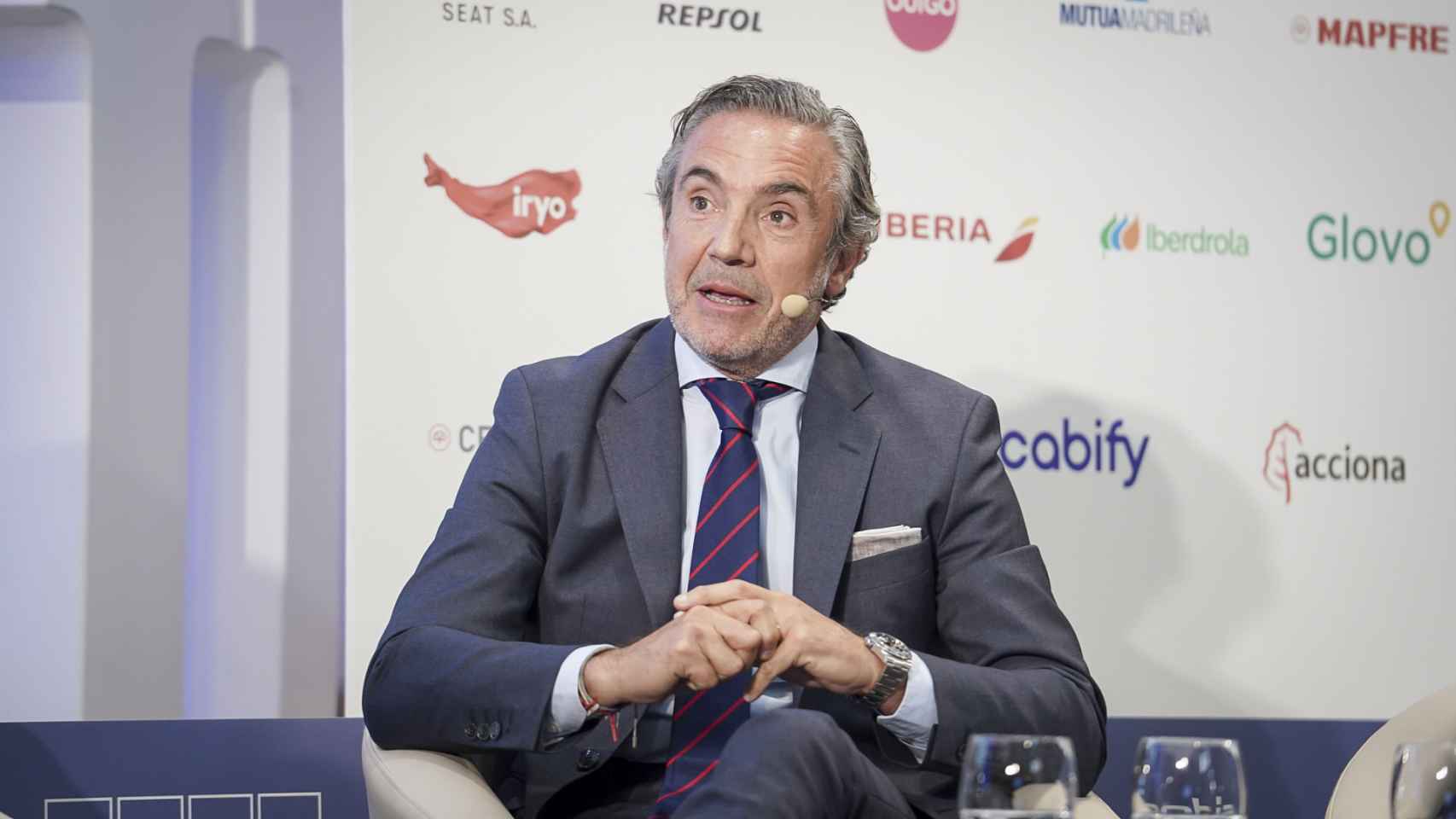 Tomás Villén, CEO de Porsche Ibérica, durante una intervención en EL ESPAÑOL.