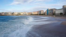 Playa del Orzán, en A Coruña