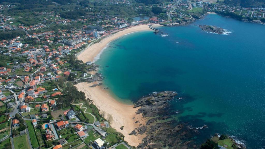 Playas de Mera y Espiñeiro, en Oleiros