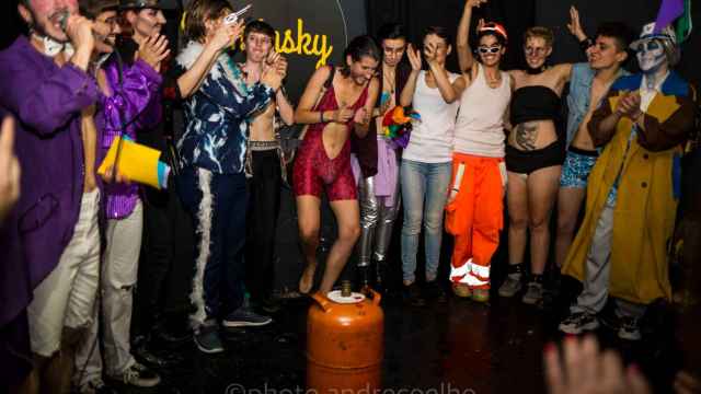 Imagen de la anterior edición de la Gala Drag King de Vigo.