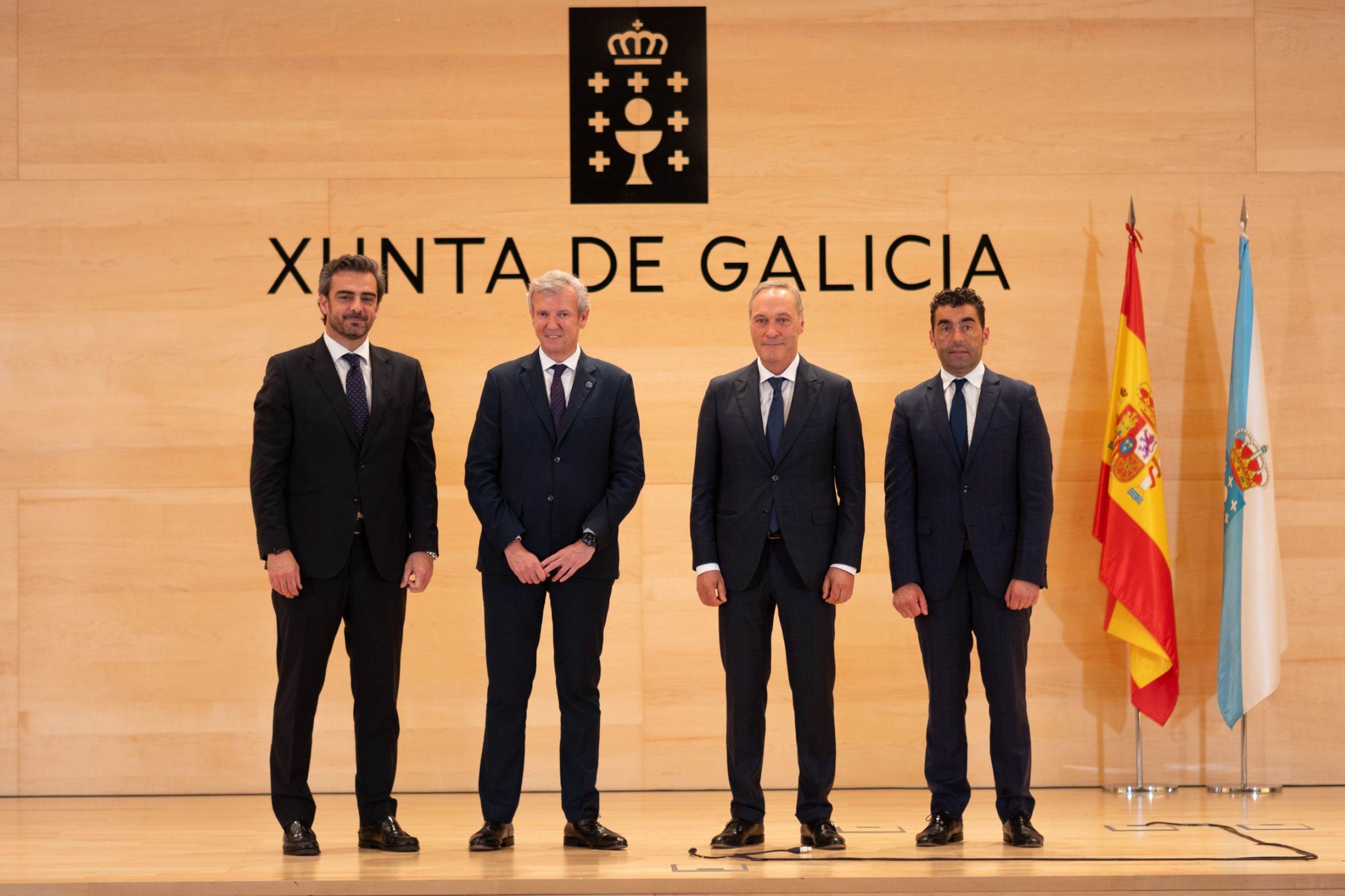 Toma de posesión del nuevo delegado territorial de la Xunta en Pontevedra. Foto: Xunta