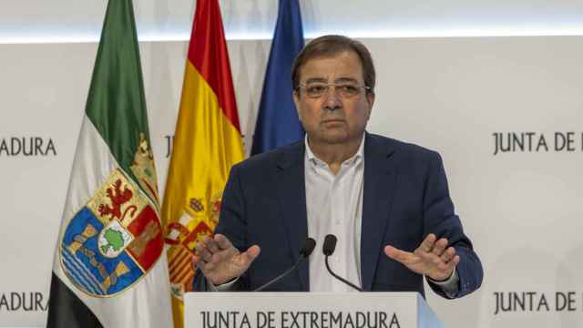 El presidente de Extremadura en funciones, el socialista Guillermo Fernández Vara, este miércoles.