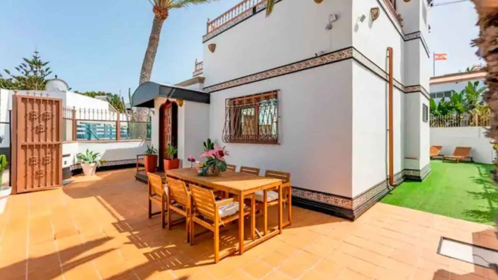 La casa de la presentadora en Fuerteventura.
