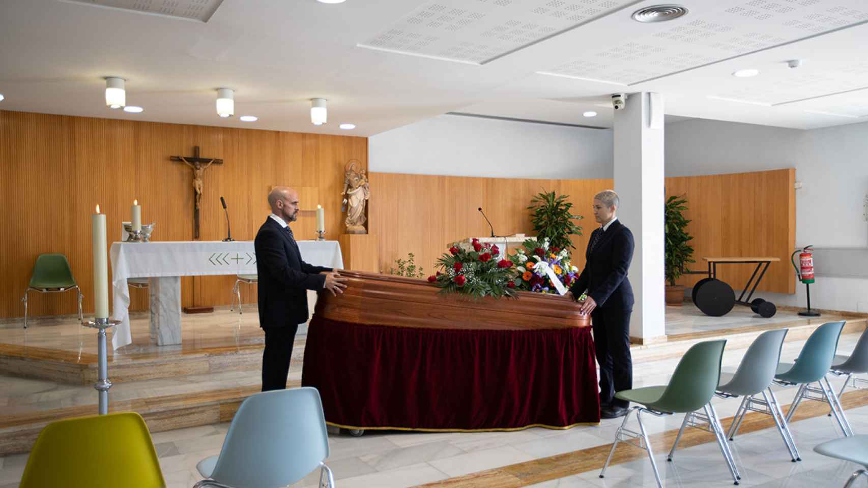 Un funeral promovido por ASV.