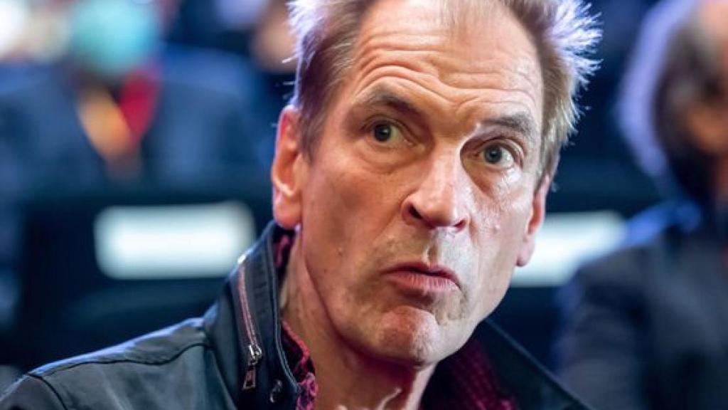 El actor Julian Sands durante un acto público