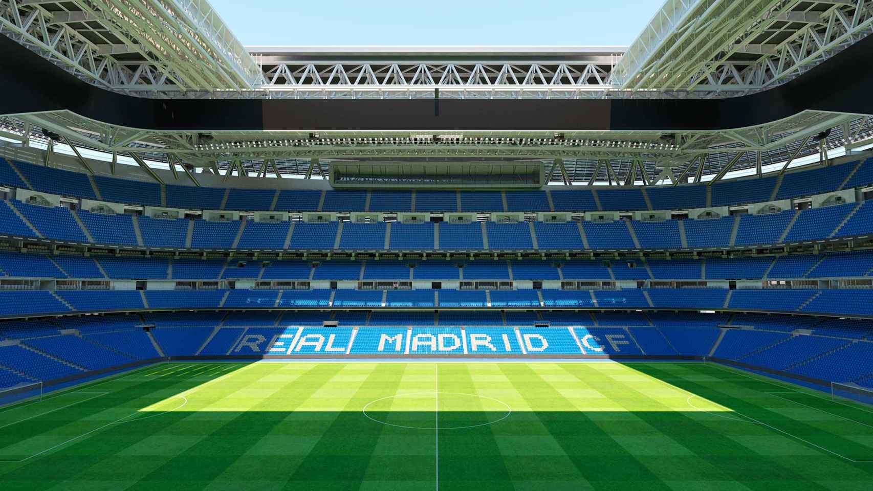 Visualización de cómo quedará el Estadio Santiago Bernabéu tras la finalización de la obra