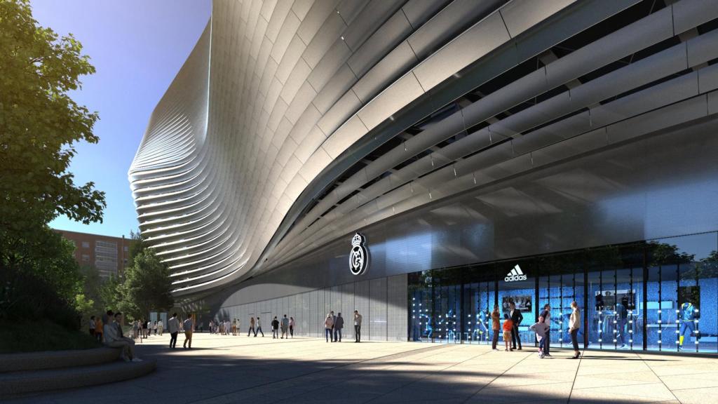 Visualización de cómo quedará el Estadio Santiago Bernabéu tras la finalización de la obra