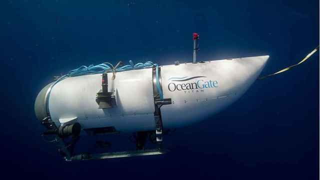 Imagen del OceanGate, el sumergible que visita los restos del Titanic.