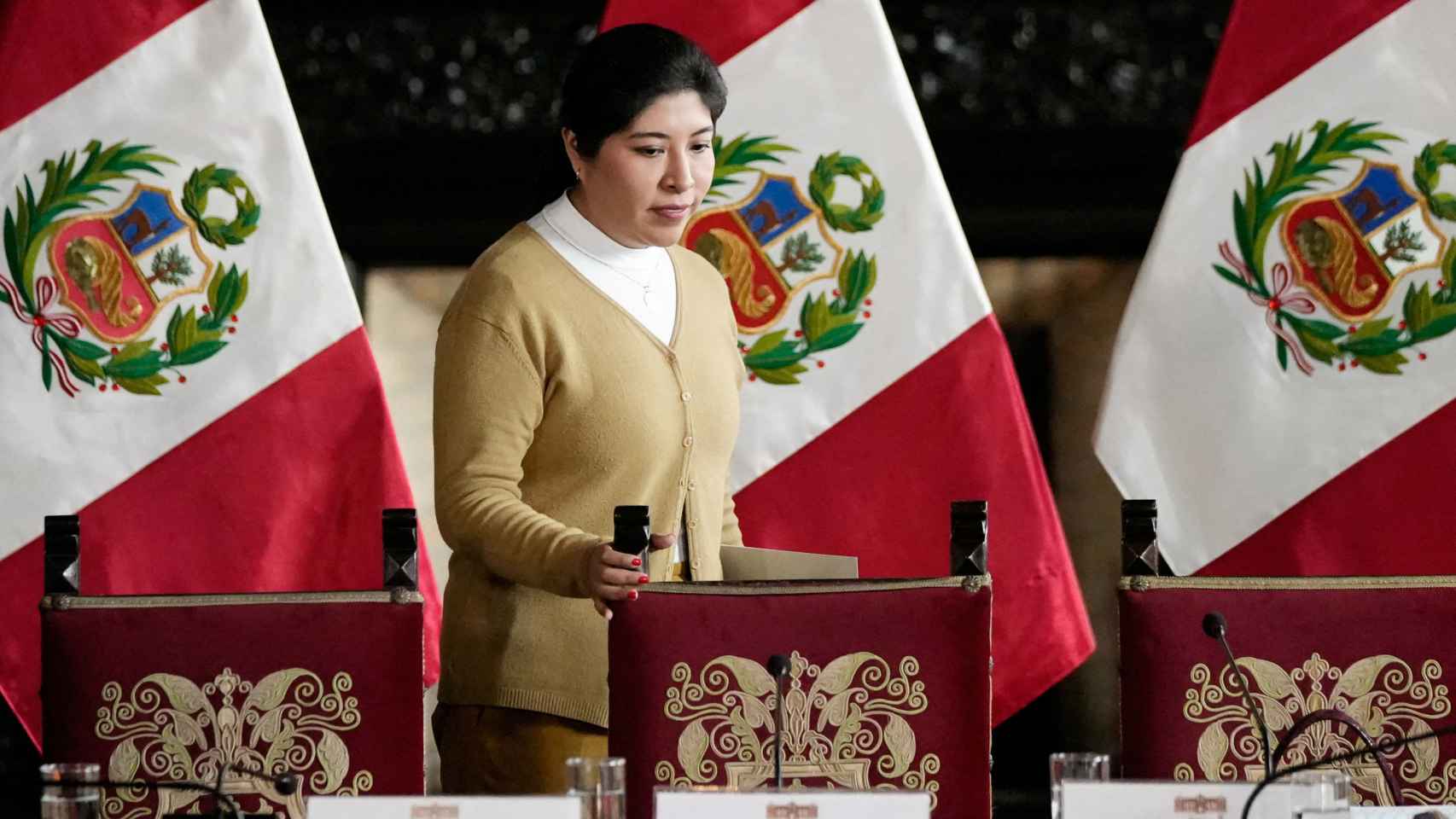 La ex primera ministra de Perú, Betssy Chávez, en una imagen de archivo.