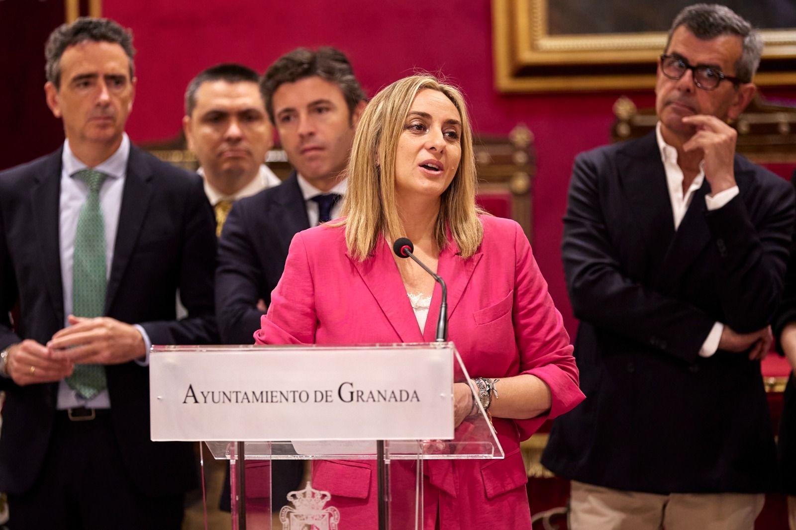La alcaldesa de Granada. Foto: Ayuntamiento de Granada