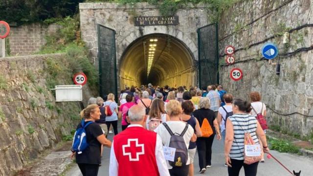 Caminata de Cruz Roja en Ferrol