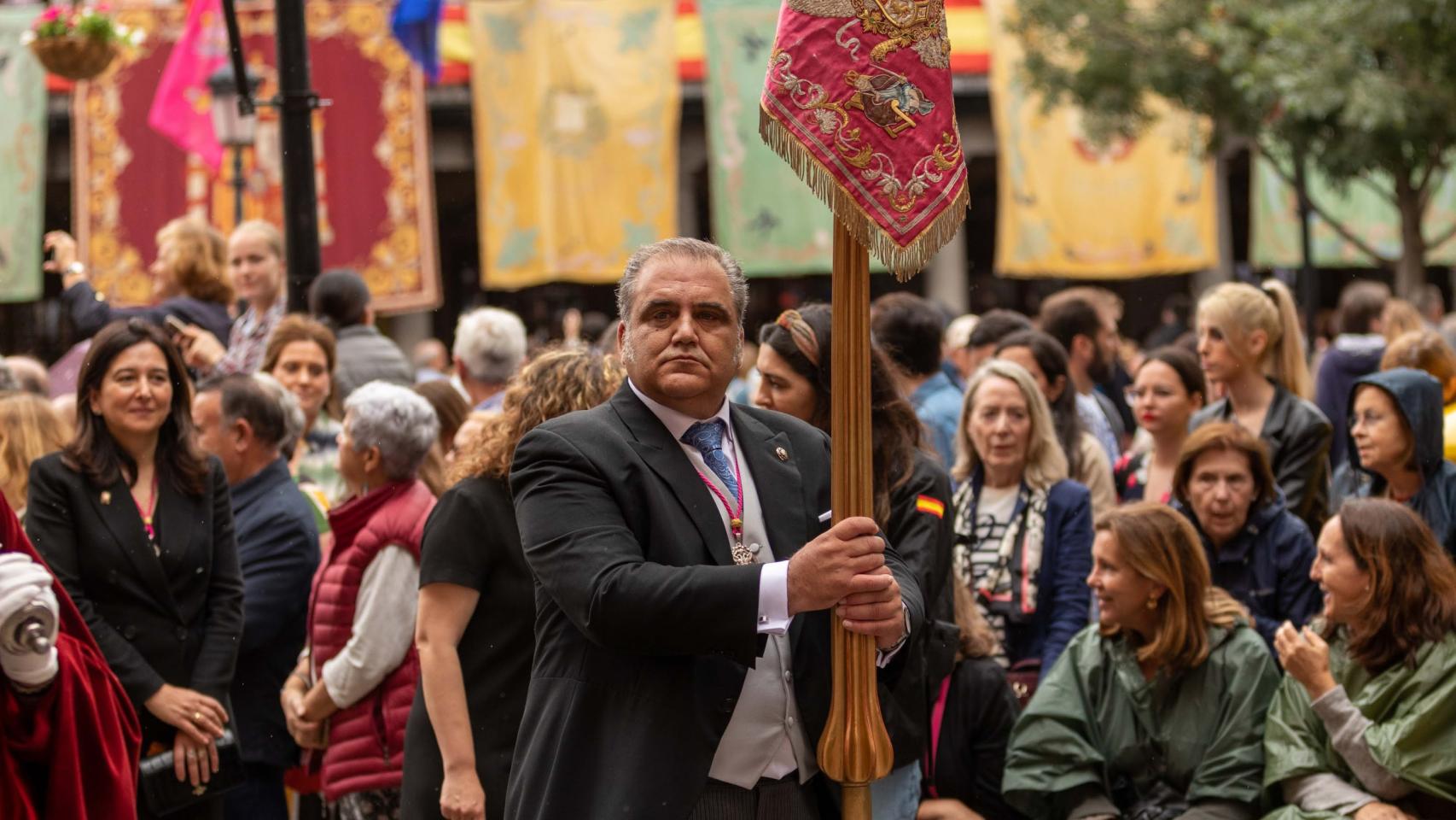 Pablo José Corrales, en la procesión del Corpus de este mismo año.