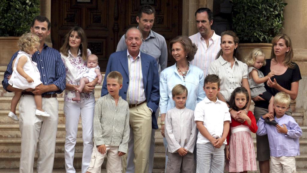 La Familia Real, en una imagen de archivo.