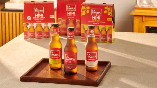 Cervezas La Sagra lanza su formato mini en tres de sus principales referencias