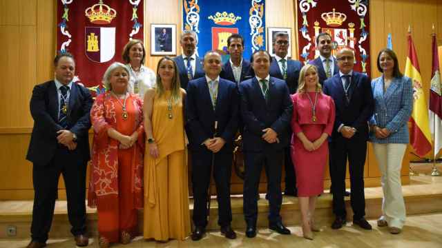 Nuevo equipo de gobierno en el Ayuntamiento de Talavera presidido por el alcalde, José Julián Gregorio
