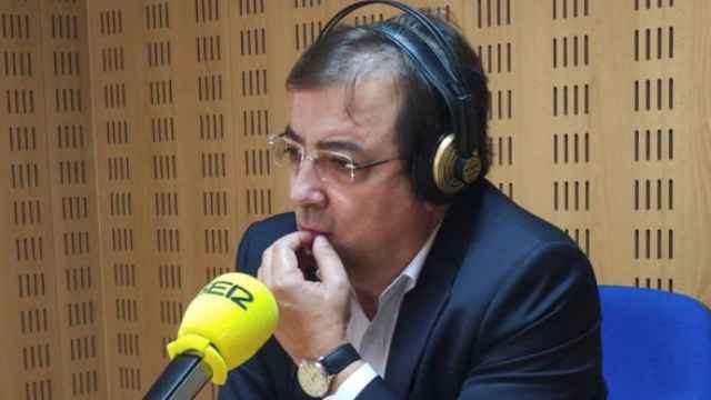 El presidente de Extremadura en funciones, Guillermo Fernández Vara, este jueves en la Ser.