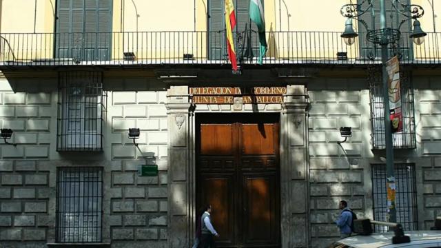 Fachada de la sede de la Delegación del Gobierno de la Junta de Andalucía en Málaga.